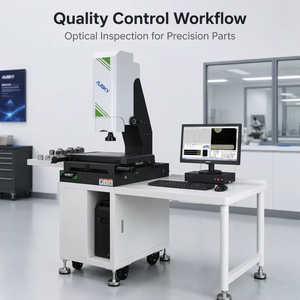 AUSKY AQC320 Machine de mesure optique 2.5D/3D, Instrument de profilage numérique avec résolution de 0,0005 mm pour l'industrie métallurgique et la construction - Product Image 1