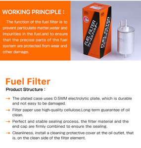 MASUMA-Separatpr Filtro de Combustible, Separador de Aceite de Aire, Bomba de Combustible, Filtros para <span class=keywords><strong>Toyota</strong></span> Hiace Fortuner 23390-11230 - Product Image 5