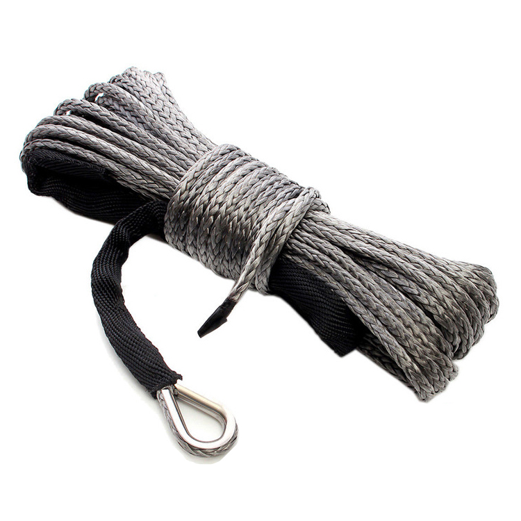 Шнур для буксировки, витой трос, синтетический, для грузовиков, квадроциклов, мотовездеходов, внедорожников, снегоходов