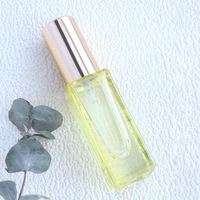 Vente en gros de flacons pulvérisateurs en verre colorés de 6 ml, mini flacons de parfum vides, contenants de voyage portables