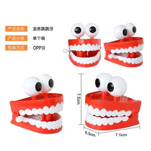 Jouet unisexe personnalisé d'Halloween en plastique à dents bavardes à inertie pour 8 à 13 ans - Product Image 6