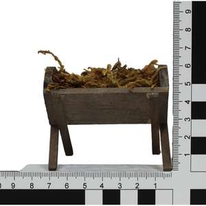Accessoires de crèche, décoration créative pour la maison, mangeoire avec mousse, longueur 7 cm (9006935002430) - Product Image 5