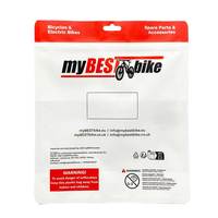 Fabricant en gros personnalisé logo imprimé pièces de vélo emballage refermable plat sacs à fermeture éclair