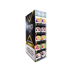 Acrylic display <b>stands</b> for lip pillows and snus Snus rack displays for tobacco retailers Innovative snus displays - Product Image 1