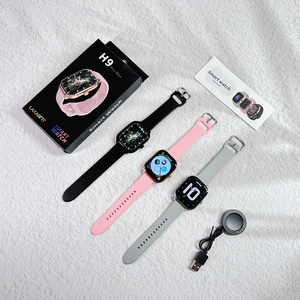 Montre connectée H9 Plus 2025 avec écran TFT de 2,01 pouces, charge sans fil, suivi du sommeil et des calories, modes multisports, bracelet en silicone unisexe - Product Image 1