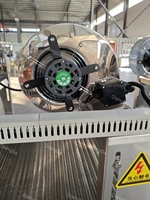 Gloednieuwe industriële luchtcompressor, commerciële luchtkoeler, voedseldroogmachine voor de verwerking van groenten en fruit.