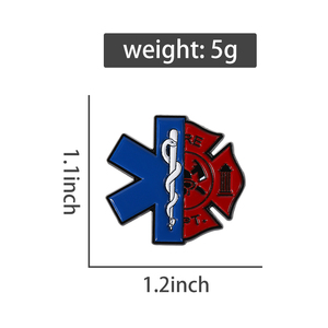 Pin esmaltado <span class=keywords><strong>de</strong></span> Paramédico <span class=keywords><strong>de</strong></span> <span class=keywords><strong>fuego</strong></span>, broche <span class=keywords><strong>de</strong></span> bombero médico <span class=keywords><strong>de</strong></span> primera respuesta EMS, mochila <span class=keywords><strong>de</strong></span> solapa, insignia, regalos <span class=keywords><strong>de</strong></span> joyería para amigos - Product Image 6