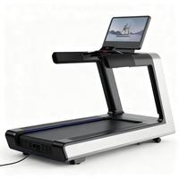 Nouveau tapis de course professionnel à écran LCD, amortissant les chocs, pour la perte de poids, avec fonction de pente, pour usage en salle de sport et commercial