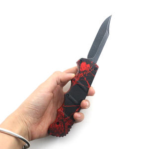 <span class=keywords><strong>Kalashnikov</strong></span> Cuchillo Táctico Plegable para Acampar al Aire Libre, Hoja Fija de Acero Inoxidable con Mango de Aleación de Zinc, Personalización OEM - Product Image 5