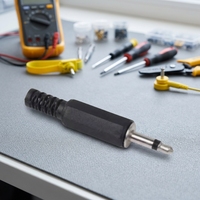 Adaptateur Jack Audio Mono 3,5 mm 1P, Connecteur Mâle