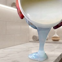 Peinture de revêtement transparente, imperméable et écologique à base d'acide acrylique, adhésif puissant, pour béton, toits, murs, carrelage et salles de bain