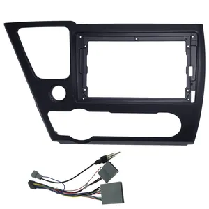Car DVD Frame Kits for Honda Civic 2014 USA version with Cable Wiring Harness other auto parts