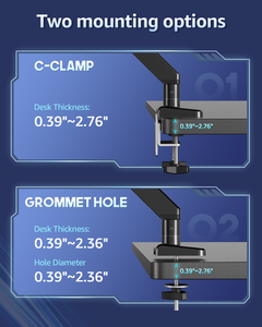 ขาตั้งจอคอมพิวเตอร์17-42นิ้วแบบโค้ง - Product Image 6