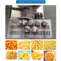 Machine à Extrusion de Soufflés de Maïs en Acier Inoxydable, Machine à Souffler le Riz et le Maïs, Machines à Faire des Soufflés de Riz et de Maïs à Vendre