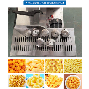 เครื่องทำขนมพัฟข้าวโพดสแตนเลส เครื่องอัดรีดข้าวพอง เครื่องทำข้าวโพดพองสำหรับขาย - Product Image 5