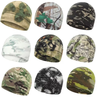 Gorro de Camuflaje de Invierno y Otoño con Logotipo Personalizado, Gorro de Forro Polar para Caza y Actividades al Aire Libre