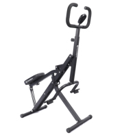 Appareil d'entraînement aux squats pliable pour fessiers et quadriceps avec 3 bandes de tension