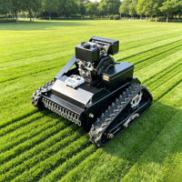 Tondeuse robot à chenilles 550 mm à moteur diesel 4 temps, télécommandée, pour brise-broussailles, brise-mulchage, DIY, CE EPA, pour vergers, fermes et pentes