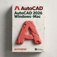 Logiciel de dessin et de conception assistée par ordinateur AutoCAD, version éducative 1 an, 2023 2024 2026 2026, activation par e-mail, livraison rapide