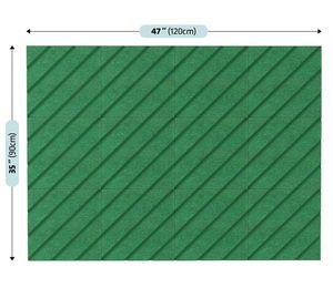 Nouveau produit phare : Panneaux acoustiques à rainures diagonales, panneaux insonorisants et panneaux en liège pour bureau, studio, home cinéma - Product Image 3
