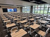 Conjunto de Escritorio y Silla Ajustables en Altura, Simple y Moderno, para Estudiantes, Muebles Escolares Ecológicos y Duraderos