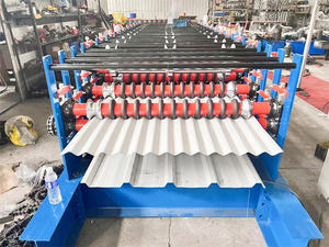 Tôle de toiture bon marché formant la machine rouleau de tuile à trois couches formant la machine rouleau de fabrication de tuile formant la machine - Product Image 6
