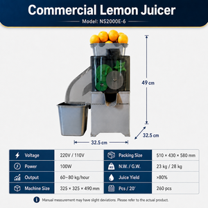 Exprimidor de Limones Nativos Australianos Hanh, Máquina Exprimidora de Cítricos, Extractor de Jugo de Limón del Desierto Australiano - Product Image 2