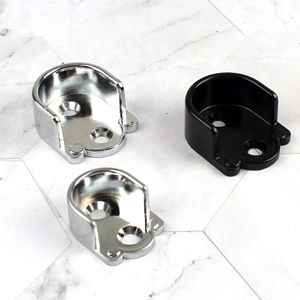 Leslie Wardrobe Clothes Rod Flange Seat Zinc Alloy <b>Wall</b> Mount Non-Detachable YT-2516 YT-1916 - Product Image 4