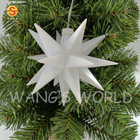Innen gebrauch 1L Burst Mor avian Star Lights Batterie betriebenes explodieren des Licht Weihnachts dekoration