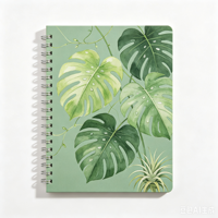 Carnet à spirales personnalisé avec impression sur mesure, 160 pages, papier épais, journal personnalisé pour écrire, dessiner, cadeaux de boutique, carnets