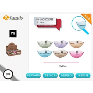 Set di accessori da cucina in ceramica colorata-Design carino ciotole per Snack e spaghetti 14x5.5 cm materiale per stoviglie e Dessert