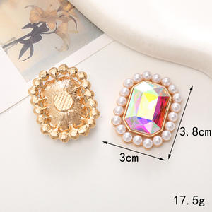 Accesorios de Perlas Rectangulares, Octagonales y Cuadradas, Nuevos Materiales de Manualidades para Fundas de Teléfono con Soporte de <span class=keywords><strong>Airbag</strong></span> para Mujer, Venta al por Mayor - Product Image 2