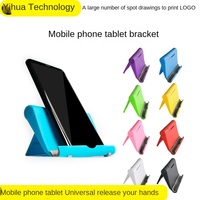 Support de téléphone portable et tablette pour lit et bureau, flexible, rotatif multi-angles, pliable, avec fixation adhésive, suivi intelligent