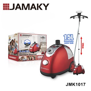 Défroisseur vapeur JAMAKY 3000W - Réservoir de 1500 ml, vapeur de 32 g/min, perche réglable, pour vêtements/maison - Product Image 6