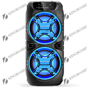 KTX-1589C KTS Loa Tiệc Có Thể Sạc Lại Với Đèn Led Đổi Màu Đôi 4 Inch - Product Image 3