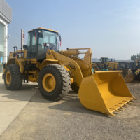Les produits chauds ont employé le chargeur de roue avant japonais de Caterpillar 966H de 6 tonnes avec le moteur 194kw original