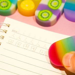 ยางลบยางลายไอศกรีมสุดน่ารักใหม่สำหรับฤดูร้อนมี4ชิ้น/เซ็ต - Product Image 4