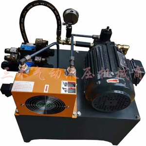 Estación de Bombeo Hidráulica de 1.5kw VP20 con Válvula Solenoide de Doble Canal, Refrigerada por Aire, Sistema de Aceite de 60L - Product Image 5