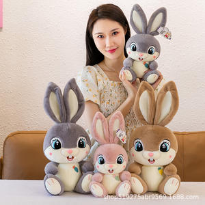 OEM/ODM مخصص لطيف الكرتون لينة أرنب أفخم لعبة جميلة آذان طويلة بيلوش الأرنب لعيد الفصح PP القطن شغل - Product Image 5