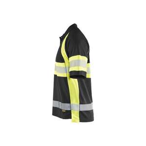 BLAKLADER - 333810519933L Polo UV haute visibilité niveau 1 Noir/Jaune-EAN 7330509500941 HI-VIS WORKWEAR - Product Image 5