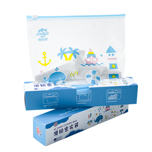 Cấp Thực Phẩm Tái Sử Dụng Dây Kéo Khóa PE Trượt Zipp Tủ Đông Con Dấu Túi Với Thanh Trượt Các Nhà Sản Xuất - Product Image 1