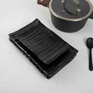 A5 <span class=keywords><strong>creativo</strong></span> estilo japonés Rectangular rayas melamina occidental postre vajilla plástico transfronterizo al por mayor plato de <span class=keywords><strong>Sushi</strong></span> - Product Image 4