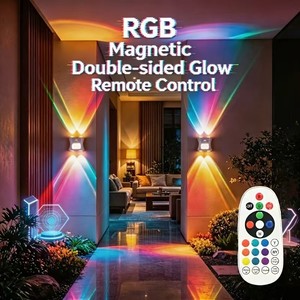 Nouvelle applique murale moderne sans fil à LED intelligente avec capteur de mouvement, RGB, à intensité variable, pour usage hôtelier - Product Image 6