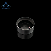 Lentille en verre optique de haute précision à surface polie pour équipement laser et applications d'instruments optiques