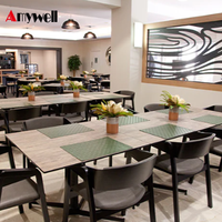 Amywell Dessus de table compact à résistance laminée approuvé CE Style design moderne