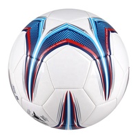 Bola Sepak PVC/TPU Grosir 32 Panel Jahitan Mesin Logo Kustom Bola Latihan Olahraga