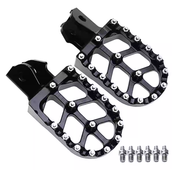 For Aluminum Alloy Anti-Slip Foot Pedals Direct Drive Electric Bicycle Accessories Foot Stand Spare Parts Model Sur-Ron Light