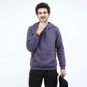 Sudadera con Capucha para Hombre, Nueva, de Calidad, Estilo Clásico, Básica, de Algodón Mezclado, Color Sólido, Talla Grande, de Secado Rápido - Product Image 1