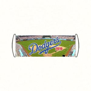 Custom LOGO High-quality Portable Marathon Cheer Retractable Scrolling Banner Handheld <b>Flag</b> Reusable UV/Digital Printed Banners - Product Image 5