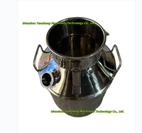 Cuve de Fermentation et de Distillation d'Alcool en Acier Inoxydable de Qualité Alimentaire 30L avec Taille Personnalisable
